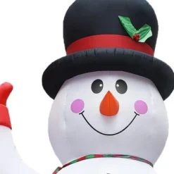 VidaXL Christmas Inflatable Snowman With LED IP44 600 Cm XXL -Deals Vidaxl Store image 6 289299