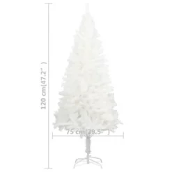 VidaXL Artificial Christmas Tree Lifelike Needles White 120 Cm -Deals Vidaxl Store image 6 321021