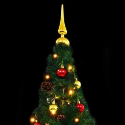 VidaXL Artificial Pre-lit Christmas Tree With Baubles Green 150 Cm 16 VidaXL Artificial Pre-lit Christmas Tree With Baubles Green 150 Cm -Deals Vidaxl Store image 6 321499