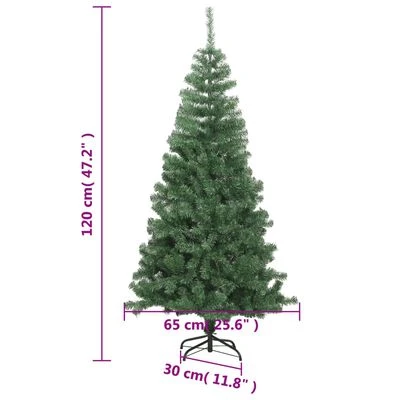 VidaXL Artificial Christmas Tree With Stand 120 Cm 230 Branches 8 VidaXL Artificial Christmas Tree With Stand 120 Cm 230 Branches - Image 6