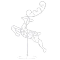 VidaXL Acrylic Christmas Flying Reindeer&Sleigh 260x21x87cm Cold White -Deals Vidaxl Store image 6 328510