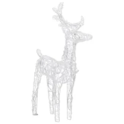 VidaXL Reindeers & Sleigh Christmas Decoration 160 LEDs 130 Cm Acrylic 20 VidaXL Reindeers & Sleigh Christmas Decoration 160 LEDs 130 Cm Acrylic -Deals Vidaxl Store image 6 328520