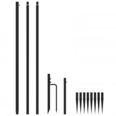 VidaXL LED Christmas Waterfall Tree Lights Indoor Outdoor 400 LEDs 2.5 M 8 VidaXL LED Christmas Waterfall Tree Lights Indoor Outdoor 400 LEDs 2.5 M - Image 6