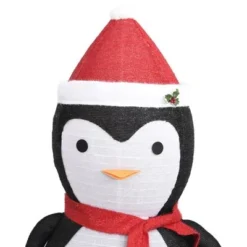 VidaXL Decorative Christmas Snow Penguin Figure LED Luxury Fabric 180cm -Deals Vidaxl Store image 6 329764