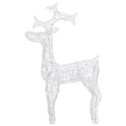 VidaXL Reindeer Christmas Decoration 90 LEDs 60x16x100 Cm Acrylic -Deals Vidaxl Store image 6 329778