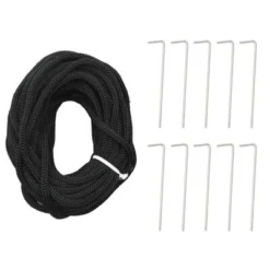 VidaXL Christmas Tree On Flagpole Warm White 500 LEDs 300 Cm -Deals Vidaxl Store image 6 343728