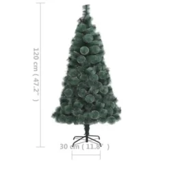 VidaXL Artificial Pre-lit Christmas Tree Green 120 Cm PVC&PE -Deals Vidaxl Store image 7 3077778