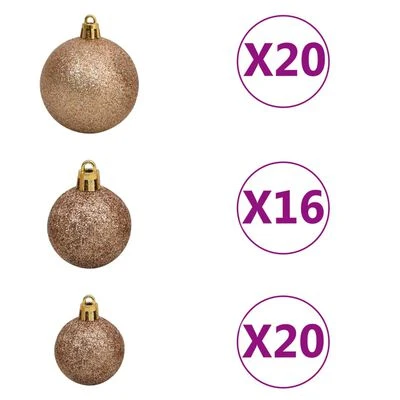 VidaXL Artificial Pre-lit Christmas Tree With Ball Set LEDs 400 Cm White 9 VidaXL Artificial Pre-lit Christmas Tree With Ball Set LEDs 400 Cm White - Image 7