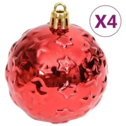 VidaXL 70 Piece Christmas Bauble Set Gold And Red -Deals Vidaxl Store image 7 330088