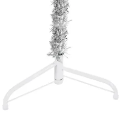 VidaXL Slim Artificial Half Christmas Tree With Stand Silver 120 Cm 21 VidaXL Slim Artificial Half Christmas Tree With Stand Silver 120 Cm -Deals Vidaxl Store image 7 344594