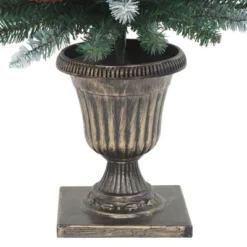 VidaXL Artificial Christmas Trees 2 Pcs 100 LEDs Green And White 120 Cm -Deals Vidaxl Store image 7 357771