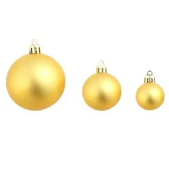 VidaXL 100 Piece Christmas Ball Set 3/4/6 Cm Gold -Deals Vidaxl Store image 8 245708