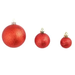 VidaXL 100 Piece Christmas Ball Set 3/4/6 Cm Red -Deals Vidaxl Store image 8 245710