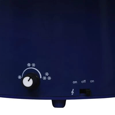 VidaXL Snowing Christmas Tree With Umbrella Base Blue 75 Cm PVC 10 VidaXL Snowing Christmas Tree With Umbrella Base Blue 75 Cm PVC - Image 8