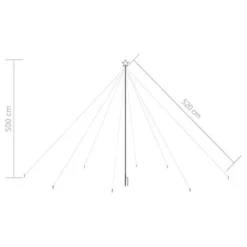 VidaXL Christmas Tree Lights Indoor Outdoor 800 LEDs Cold White 5 M -Deals Vidaxl Store image 8 328752