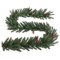 VidaXL Artificial Christmas Trees 2 Pcs With Wreath, Garland And LEDs 23 VidaXL Artificial Christmas Trees 2 Pcs With Wreath, Garland And LEDs -Deals Vidaxl Store image 8 344648