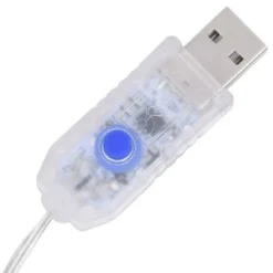 VidaXL Acrylic Christmas Flying Reindeer&Sleigh 260x21x87cm Warm White -Deals Vidaxl Store image 9 328509