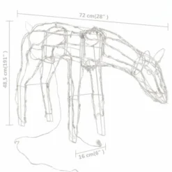 VidaXL 3 Piece Christmas Light Display Reindeers 229 LEDs -Deals Vidaxl Store image 9 328540