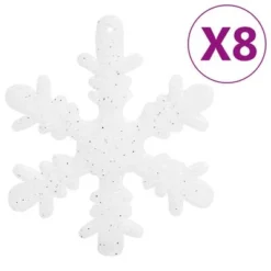 VidaXL 111 Piece Christmas Bauble Set White Polystyrene 28 VidaXL 111 Piece Christmas Bauble Set White Polystyrene -Deals Vidaxl Store image 9 356115